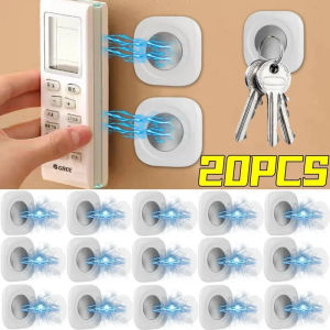 Dizoey 2/20PCS Strong Magnetic Hook Wall Mount Remote Control Anti-Lost Magnet Holder Self Adhesive Hanging Rack Home Storage Organizer