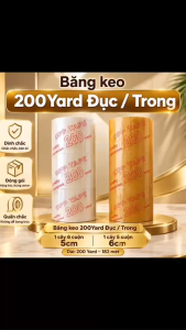 Băng Keo OPP 200yard có bán lẻ 1Cây bảng 5cm/6 cuộn1Cây bảng 6cm/5 cuộn Giá Xưởng Siêu Rẻ.Băng Dính Đóng Hàng