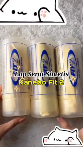 Kanebo Fit 2 Tabung Kain Lap 3D Chamois Serat Sintesis