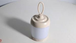 Asafee LW-10 Outdoor Atmosphere Camping Light LED White Warm Light 4-gear Switch with Built in Battery Rechargeable IPX4 Waterproof Super Bright Camping Lantern