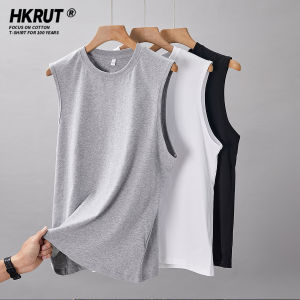HKRUT | Casual Cotton Sleeveless T-shirt