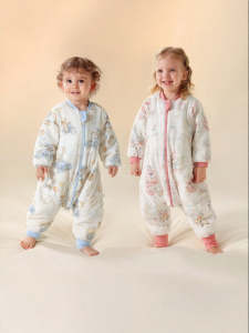 Usbettas | Cotton Temperature-regulating & Kickproof Baby Sleepbag