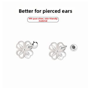 OUGUI | Sterling Silver Delicate Earrings