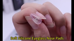 Eyeglasses Sunglasses Silicone Nose Pads Set GlassesTransparent Non-Slip Replacement Nosepads Set