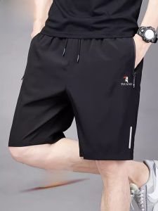 กางเกงขาสั้นกีฬาผ้าไหมน้ำแข็งบางสำหรับผู้ชาย TUCANO กางเกงขายาวทรงหลวมสบาย ๆ แห้งเร็ว กางเกงขายาวห้าส่วนสำหรับฤดูร้อน