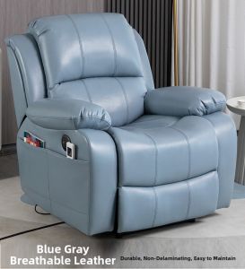 Multifunctional Single Recliner Electric Armchair Leather