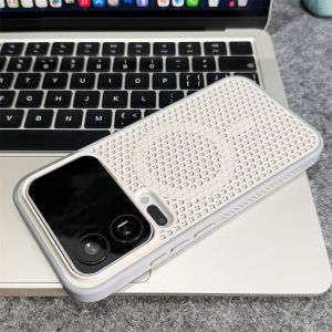 Ốp Điện Thoại Từ Tính Tản Nhiệt Cho Xiaomi POCO F9/F8 Pro Silicon Trong Suốt Tương Thích MagSafe Tương Thích Sạc Không Dây