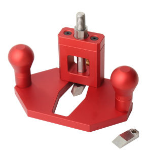 1 PC Router Plane มือถือเครื่องมือเซาะร่องสําหรับตัดร่องร่อง 2 PC ใบมีดงานไม้เครื่องมือ