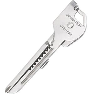XMSJ | 5 in 1 EDC Multi Tool Key Metal Utili-Key Key Chain Pendant Novelty Pocket Cutter Mini Knife Unboxing Knife Screwdriver Keychain