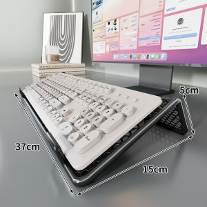 MUGG | Monitor and Keyboard Elevator Desk Organizer