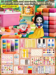 Non-toxic Child-friendly Space Clay Modeling DIY Toys