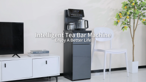 Smart tea bar machine Household multifunctional integrated vertical electric water dispenser machine living room high-end intelligent remote control hot and Cold water dispenser