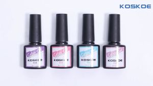 [COD] KOSKOE 8ml Gel Nail Polish Soak Off UV Gel Nail Art Pure Color Nail Polish Gel Nail Gel Polish