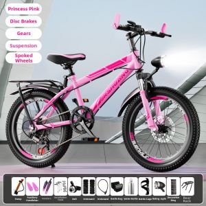 BONINGYU | Shock Absorption Disk Brake Variable Speed Childrens Bicycle