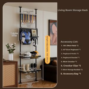 QIANKUOTAI | Display and Storage Shelf For Living Room