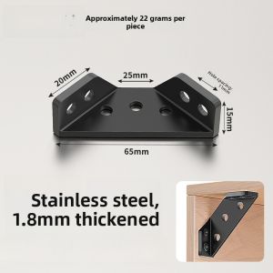 Stable Table Leg Fixator Anti-tilt Furniture Organizer Stainless Steel Desk Chair Table Base Support Adult Metal Accessory