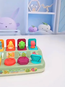 Hide & Peek / Peekaboo Animal & Dinosaur Pop-up Cause and Effect Children Kids Toy