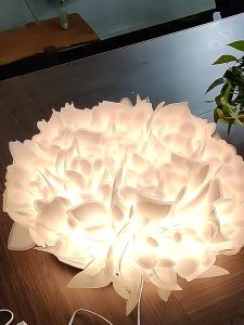 Đèn ốp trần phòng khách phong cách Bắc Âu Đèn ốp trần LED Cánh hoa sáng tạo đơn giản hiện đại ấm áp và lãng mạn