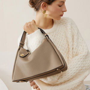 Smart King New Fashion Genuine Cow Leather Womens Cross Body & Shoulder Bag High-end Lady Bag with Atmosphere and Style
