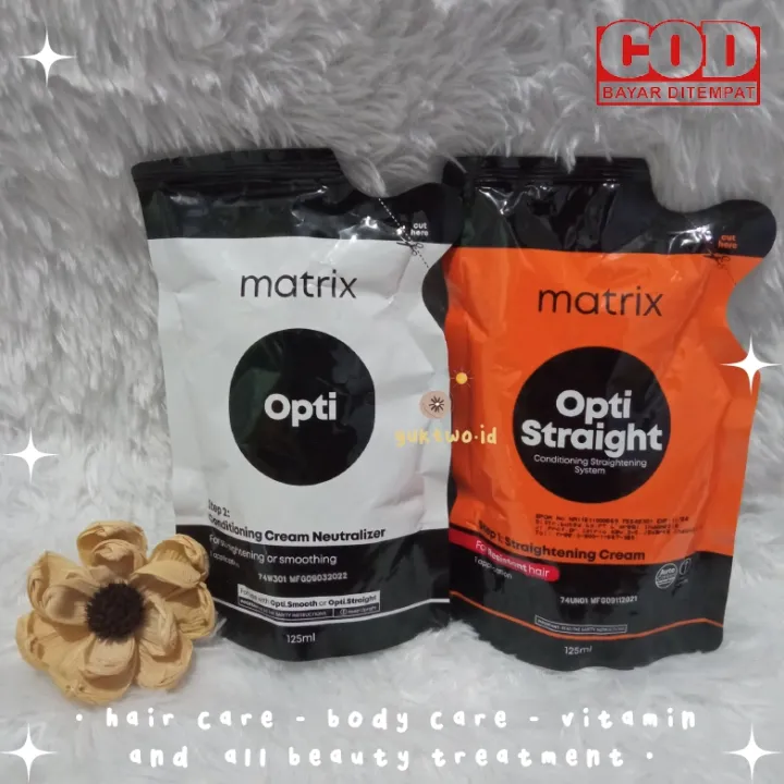 Obat Matrix Mini Matrix Opti Straight 125ml Matrix Smoothing Resistant Normal Obat ...
