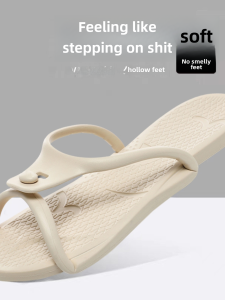 Portable Foldable Summer Travel Slippers for Men Women with Non-Slip Soft Base Sandals ideal for Beach Outings and Couples