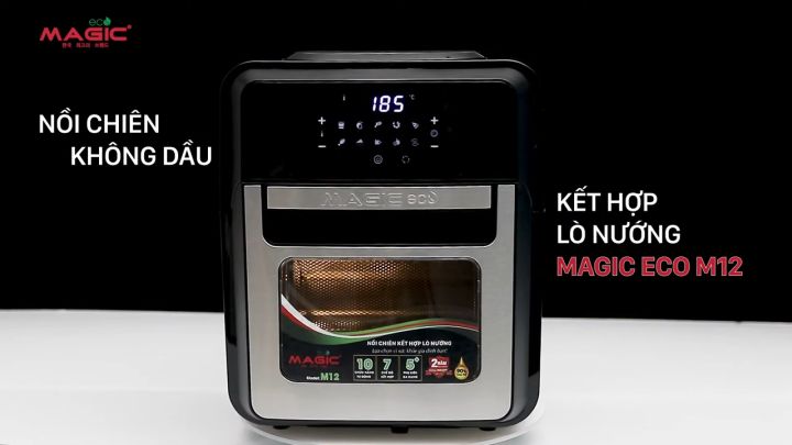 Thanh lý Nồi chiên không dầu kết hợp lò nướng Magic Eco M12- TÌNH TRẠNG 95%