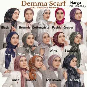 Demma Scarft ✅ Nadheera Luxury ( READY STOK)