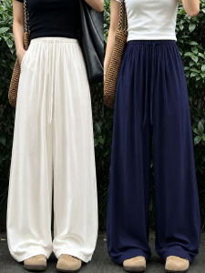 YAYANGREN | White Linen Culottes Summer Light