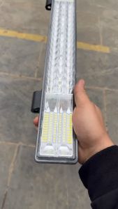 Đèn trợ sáng siêu led 50cm dùng chung 12v 24v sáng 2 màu trắng vàng dùng cho xe ô tô máy xúc máy công trình các loại