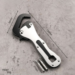 NiuXiang | Micro Stubby Wrench 2 In 1 Adjustable Mini Spanner For Tight Spaces DIY Home Plumbing Pipe Vise Motorcycle Repair Hand Tool