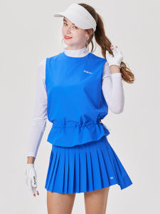 BG New Golf Vest Womens Sun Protection Tank Top Ladies Thin Breathable Open Back Style Jacket Sport Golf Jersey