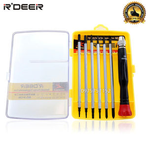 Bộ tô vít đa năng thép CR-V 7 trong 1 12 đầu RDEER nhỏ gọn sửa chữa điện tử