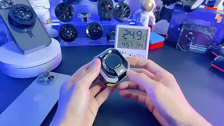 Quạt tản nhiệt điện thoại JS86 AI PRO Sò lạnh giá rẻ 2026 tăng fps ...