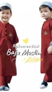 PAKAIAN MUSLIM ANAK MODEL KOKO JUBAH UKURAN 1-11 TAHUN BISA PILIH WARNA/SETELAN MUSLIM ANAK LAKI LAKI