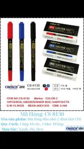 ( Lẻ 1 cây) Bút CD lông dầu nhỏ Chosch CS-8130 nhanh khô viết được trên mọi chất liệu.