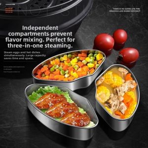 Rice Steamer Household Multifunction Cooking Tray