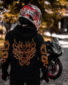 Pullover Hoodie Naga Jepang Aesthetic Sunmori - Jaket Sweater Pria