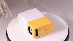 YG300 Eco-Friendly Full HD Portable LED Projector with Stereo Sound and HDMI Support - Ready Stock