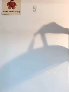 Cartoon Wall Hanging Mesh Storage Bag – Large Opening Strong Load-Bearing Visible Design