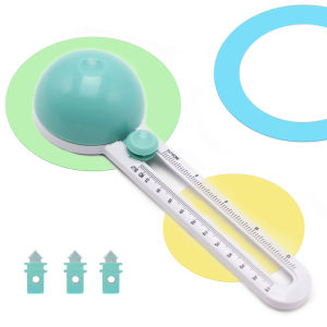 Máy Cắt Giấy Hình Tròn Mini Cầm Tay Bằng Thép Không Gỉ Máy Cắt An Toàn Dành Cho Học Sinh Văn Phòng Thủ Công Nghệ Thuật Dễ Sử Dụng Dụng Cụ Cắt Nghệ Thuật Trường Học