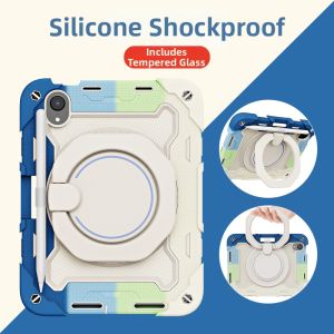 YUANDIAO | Ốp Lưng Silicone Chống Sốc Toàn Diện cho iPad Mini