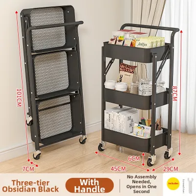 YISEN | Children Multi-level Movable Rotatable Folding Bookshelf