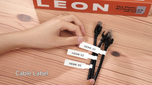 NIIMBOT Cable Labels for B21/B1/B3S | P-Type Self-Adhesive Stickers for Network Cables Optical Fiber Pigtail Wire Tags