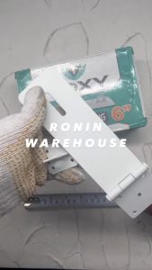 12 pcs Overval Gudang 6 Inch Putih Grendel Selot Cantolan Kunci RJ Grosir