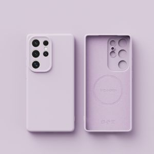 szhaiyu | Silicone For Magsafe Phone Case For Samsung Galaxy S26 Ultra S25 S24 S23 S22 Plus A56 A55 A16 Magnetic Wireless Charger Cover