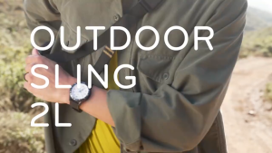 [Peak Design] Outdoor Sling 2L - Ultralight Terra Shell™ 210D Weatherproof Sling Bag