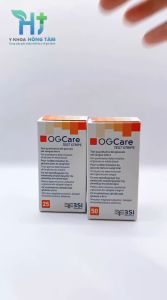 Que Thử Đường Huyết OGCare Hộp 25-50 Que Date Mới