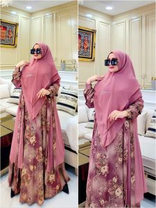 shanum series by al gibran // gamis set outer cantik terbaru by al gibran