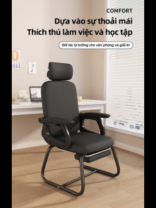 KMR Ghế máy tính chân hình cung dày và chắc lưới cao cấp thoáng khí và thoải mái