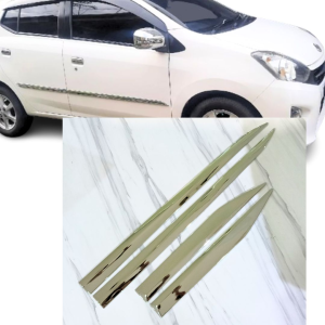 List Body Samping Pintu Mobil Agya 2017-2022 Krom Side Body Molding